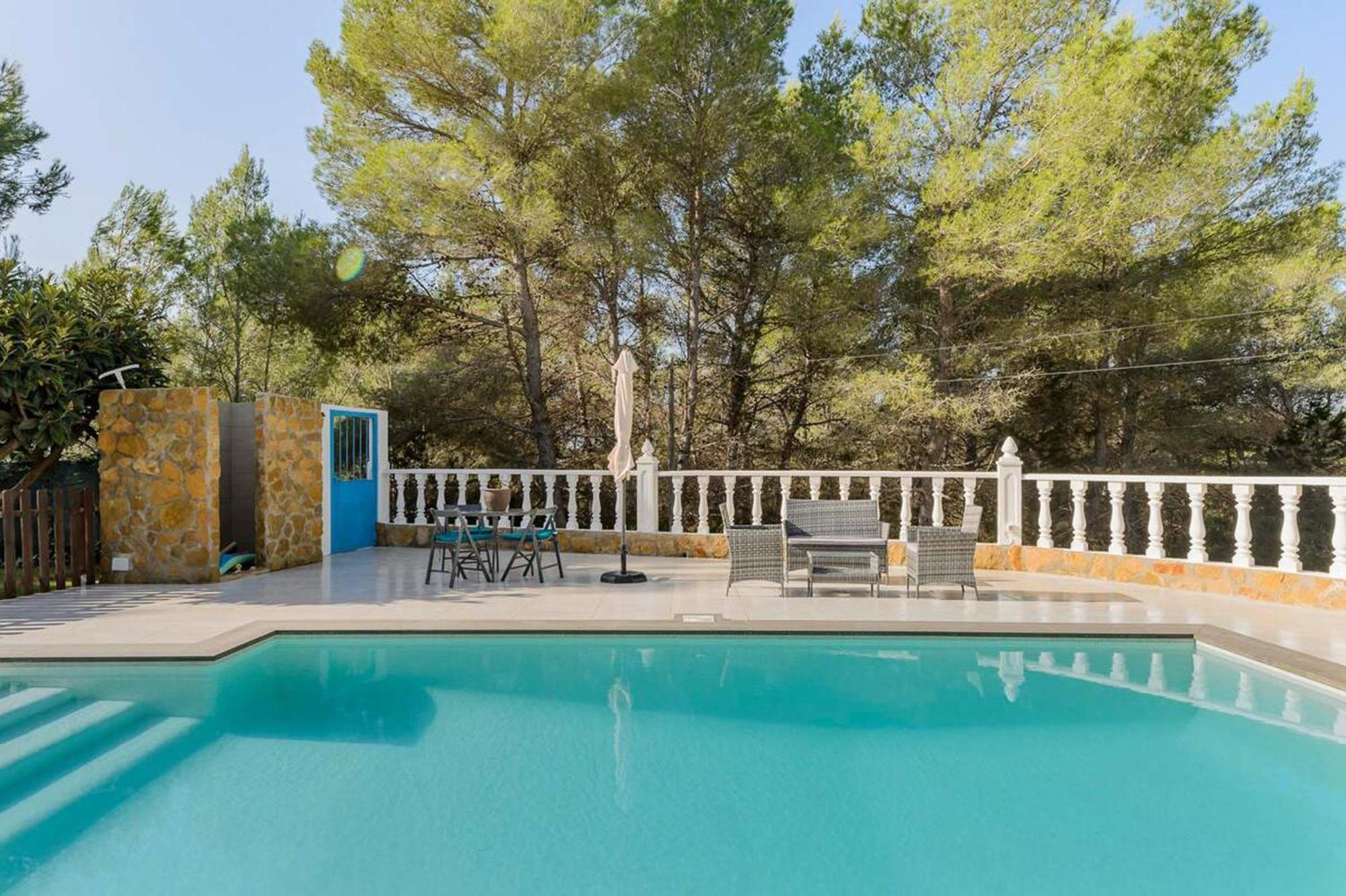 Casa Es Puig Villa Santa Eularia des Riu Luaran gambar