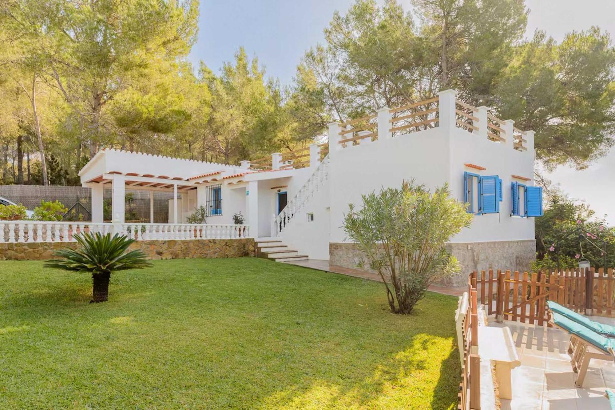 Casa Es Puig Villa Santa Eularia des Riu Luaran gambar