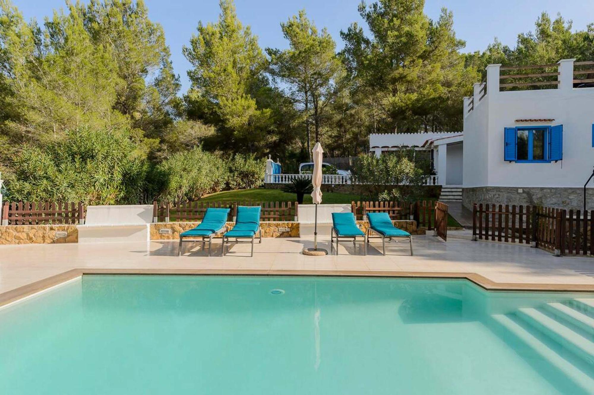 Casa Es Puig Villa Santa Eularia des Riu Luaran gambar